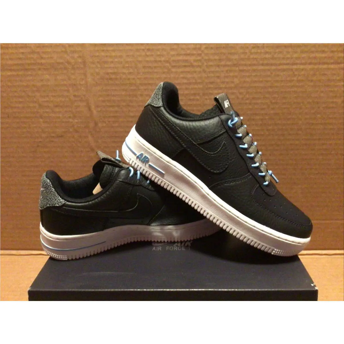 Nike shoes - Nike Air Force 1 - Air Force - Black 1