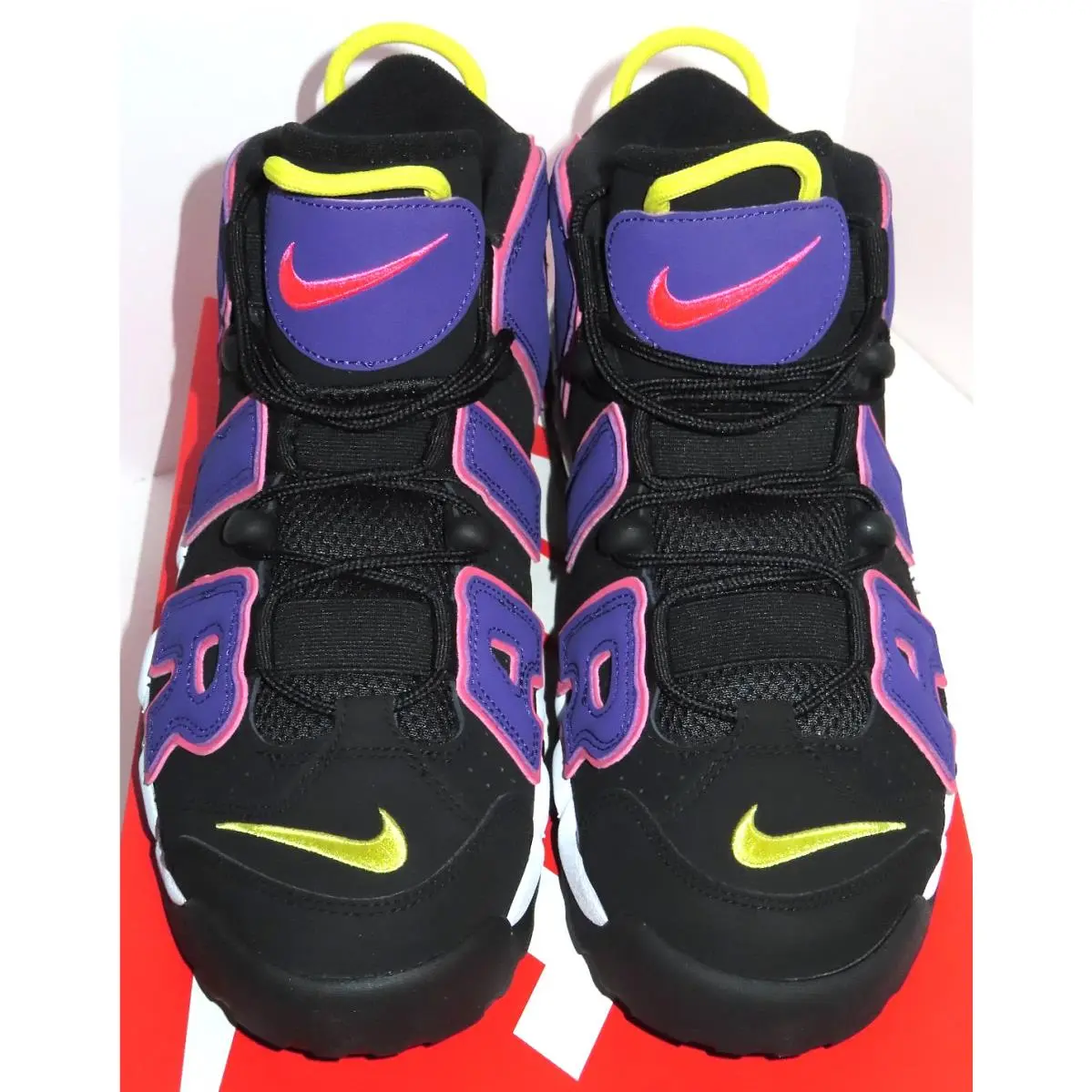 Nike shoes - Nike Air More Uptempo `96 - DZ5187-001 - Black/Court Purple, Pink 10