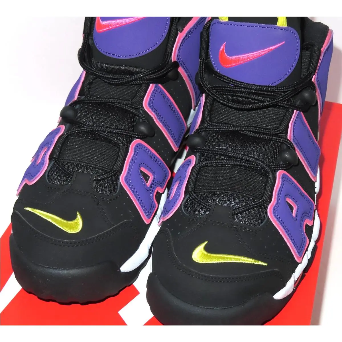 Nike shoes - Nike Air More Uptempo `96 - DZ5187-001 - Black/Court Purple, Pink 11