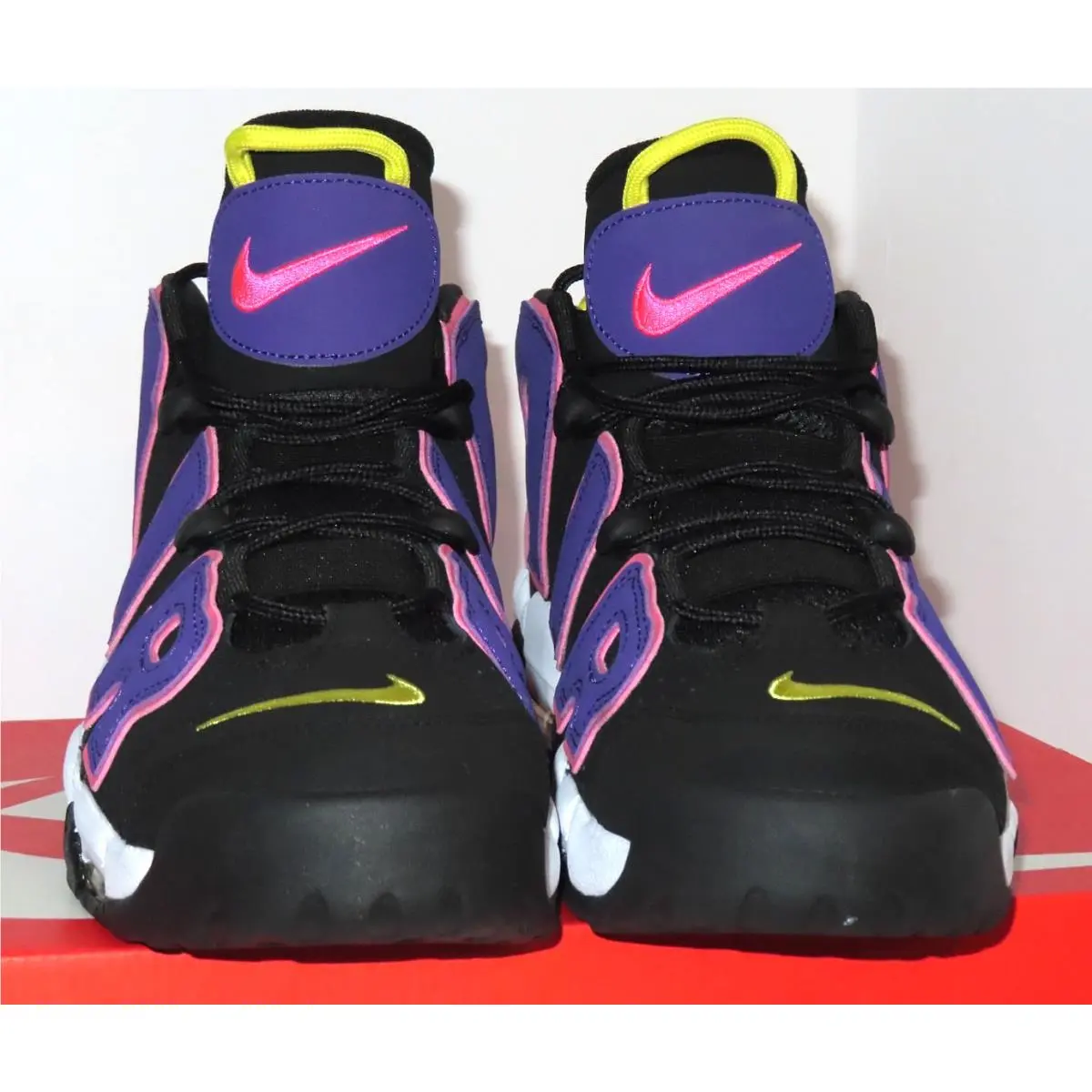 Nike shoes - Nike Air More Uptempo `96 - DZ5187-001 - Black/Court Purple, Pink 3