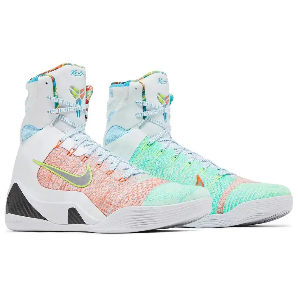 Nike Kobe 9 Elite Protro What The Kobe Nby FZ7335-101 Men’s Size 8 - Gray