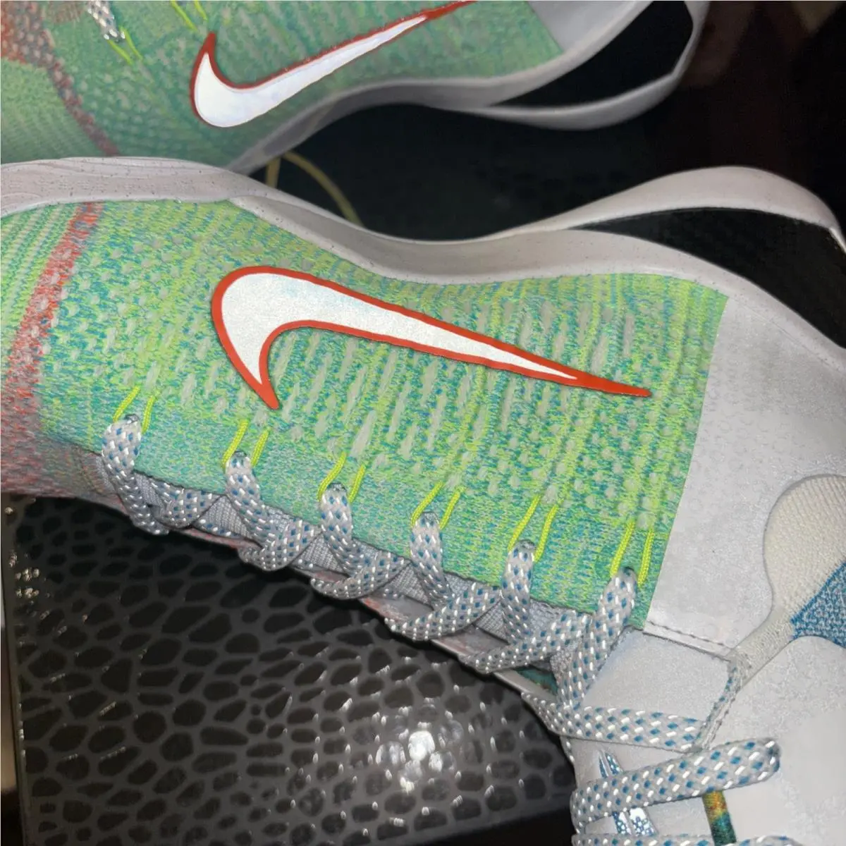 Nike shoes - Nike Kobe 9 - Kobe - FZ7335-101 - White/Reflective Silver-Chlorine Blue-Black 14