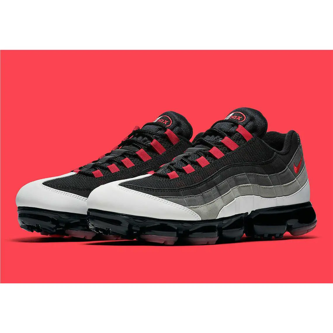 Nike shoes - Nike Air VaporMax 95 - Air VaporMax - AJ7292-101 - Red 0