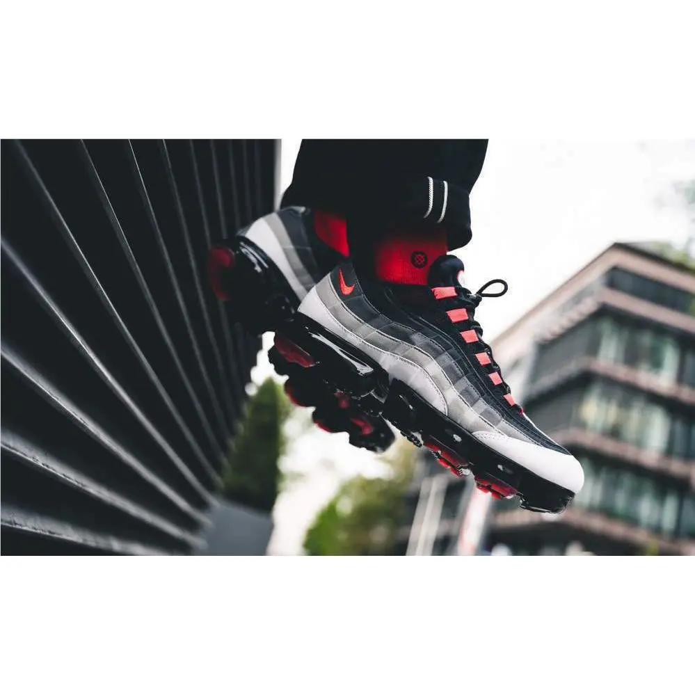 Nike shoes - Nike Air VaporMax 95 - Air VaporMax - AJ7292-101 - Red 3