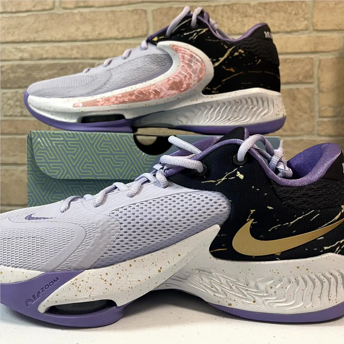 Nike shoes - Nike Zoom Freak - Zoom Freak - DV1178-500 - Oxygen Purple/Space Purple-Gridiron (UPC: 196156207865) 2