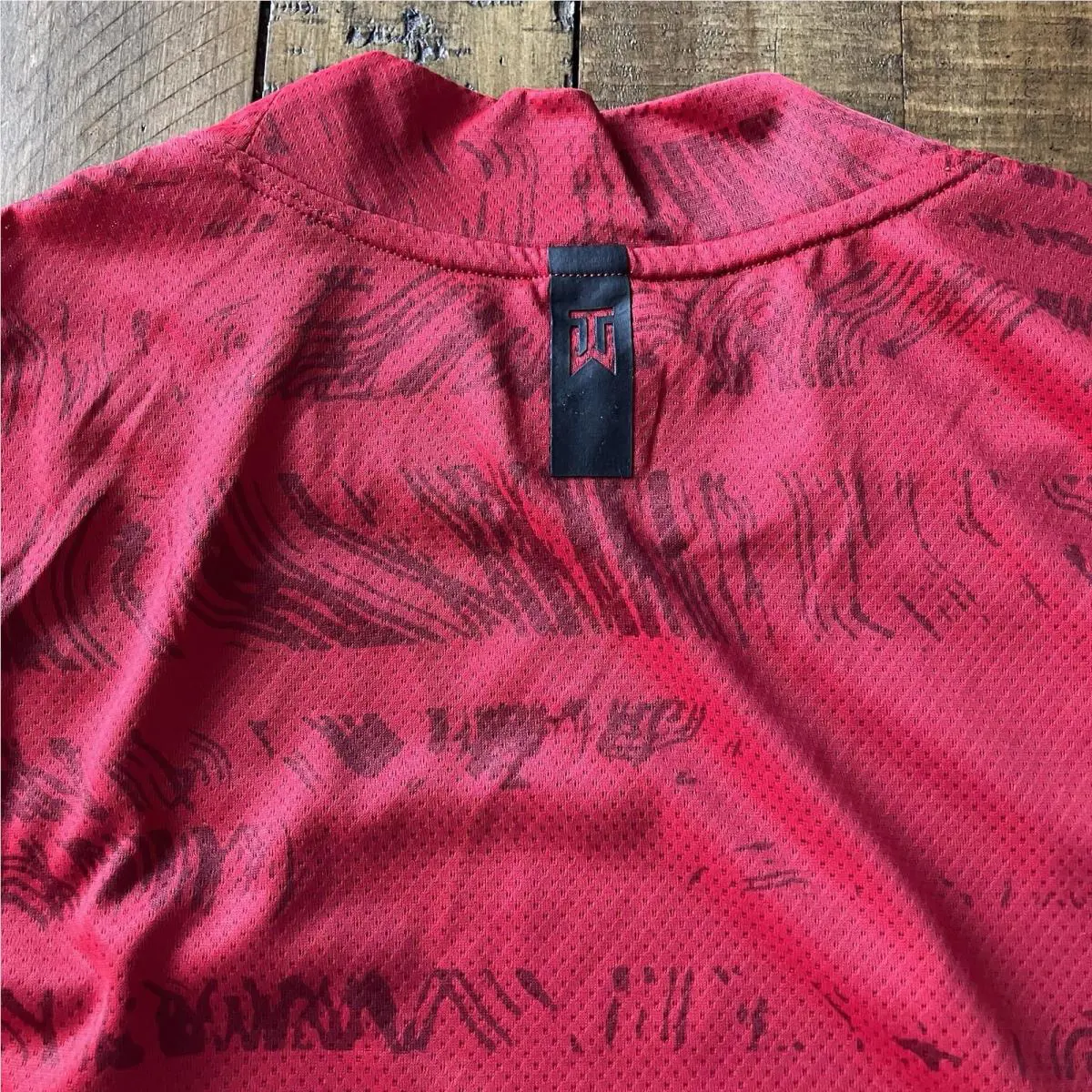 Nike clothing - Nike Tiger Woods Dri Fit ADV Mock - DJ6842 - Sunday Red Black 3