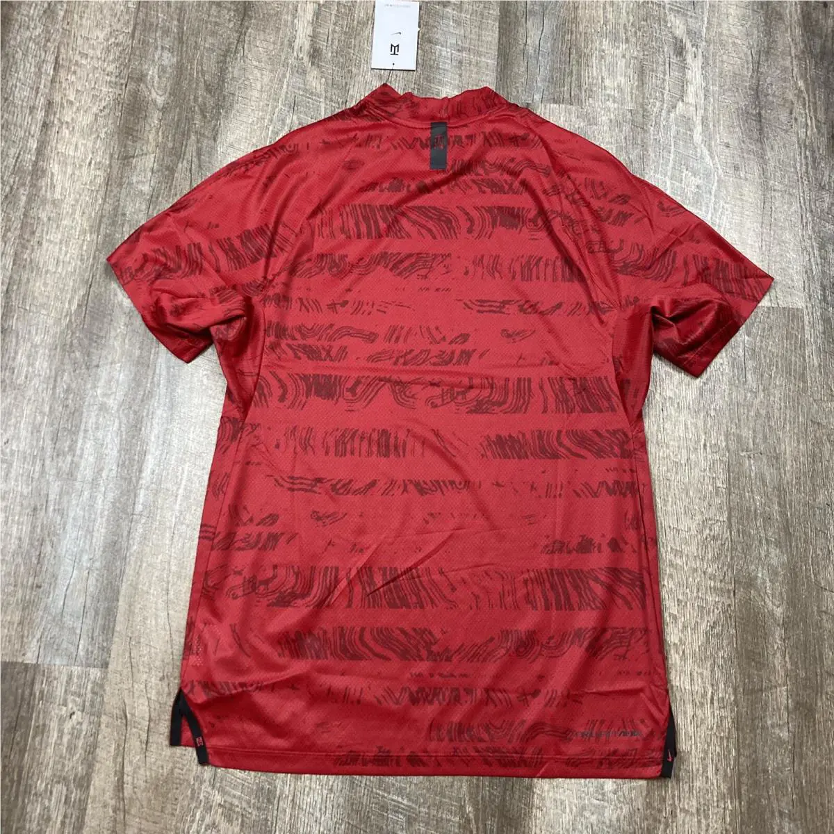Nike clothing - Nike Tiger Woods Dri Fit ADV Mock - DJ6842 - Sunday Red Black 6