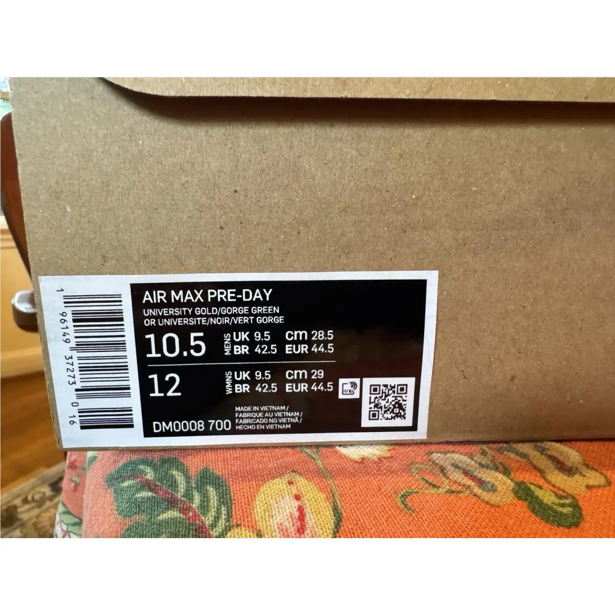 Nike shoes - Nike Air Max Pre-Day - Air Max - DM0008-700 - Gold (UPC: 0196149372730) 5