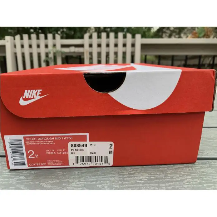 Nike shoes - Nike Court Borough - Court Borough - Red 1