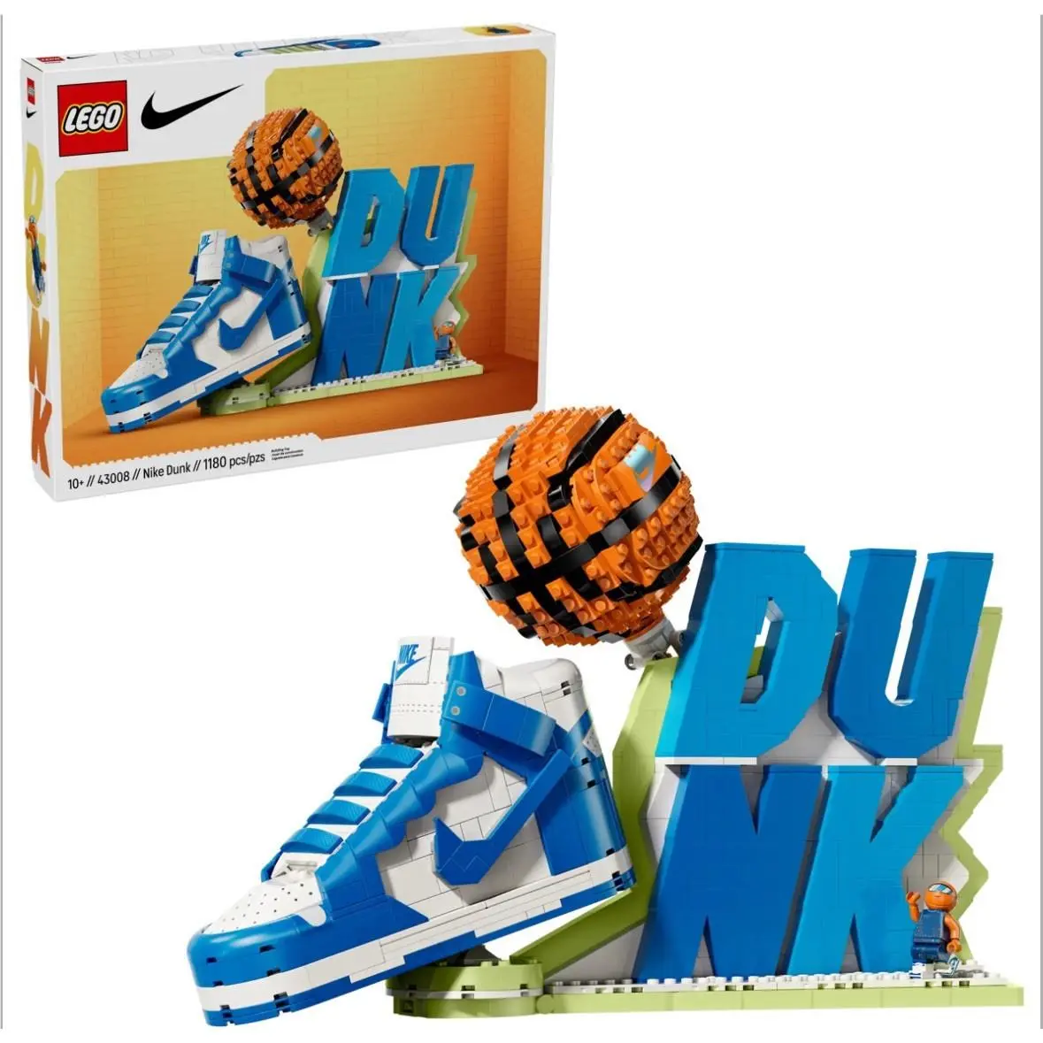Lego 43008 Nike Dunk Sneaker x Lego Pre Order Shipping In July