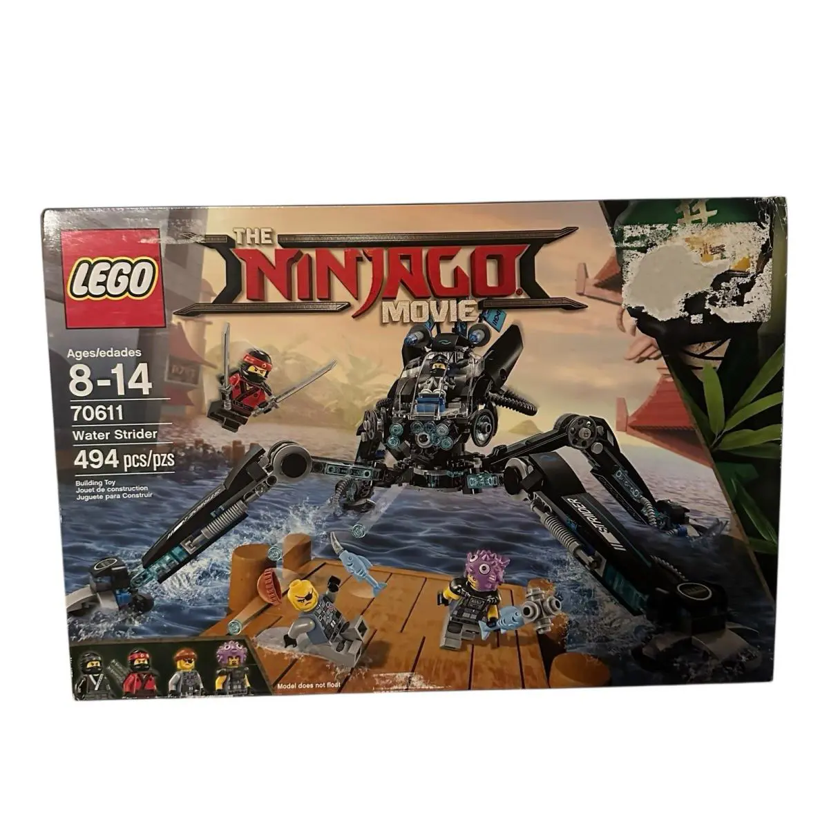 Lego The Lego Ninjago Movie Water Strider 70611