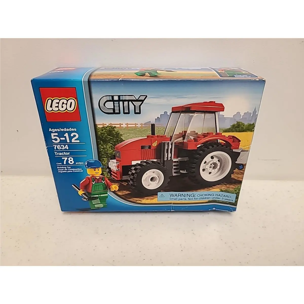 7634 Lego City: Tractor Town Farm John Deere Retired