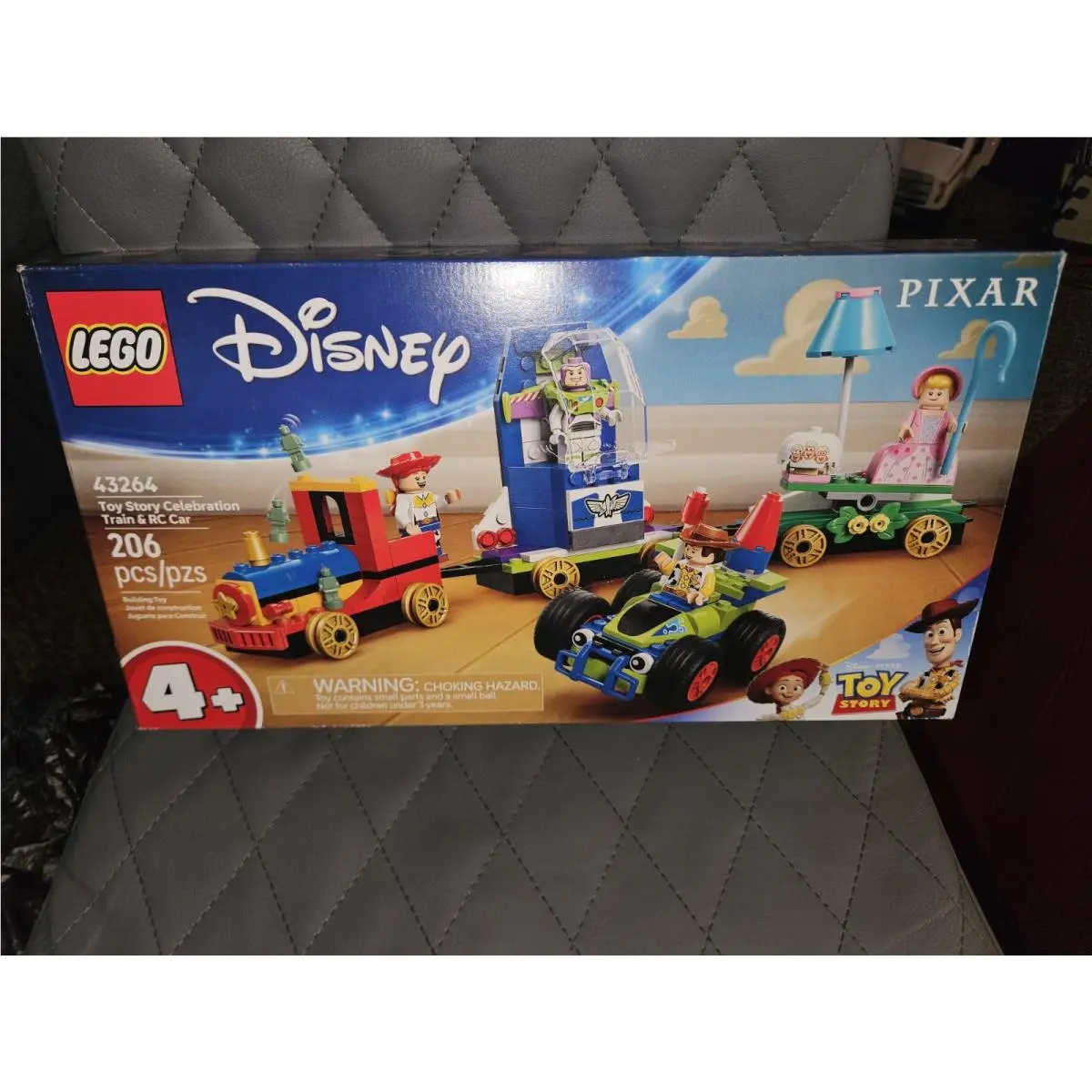 Lego Disney Pixar 43264 Toy Story Celebration Train RC Car 4 Minifigures