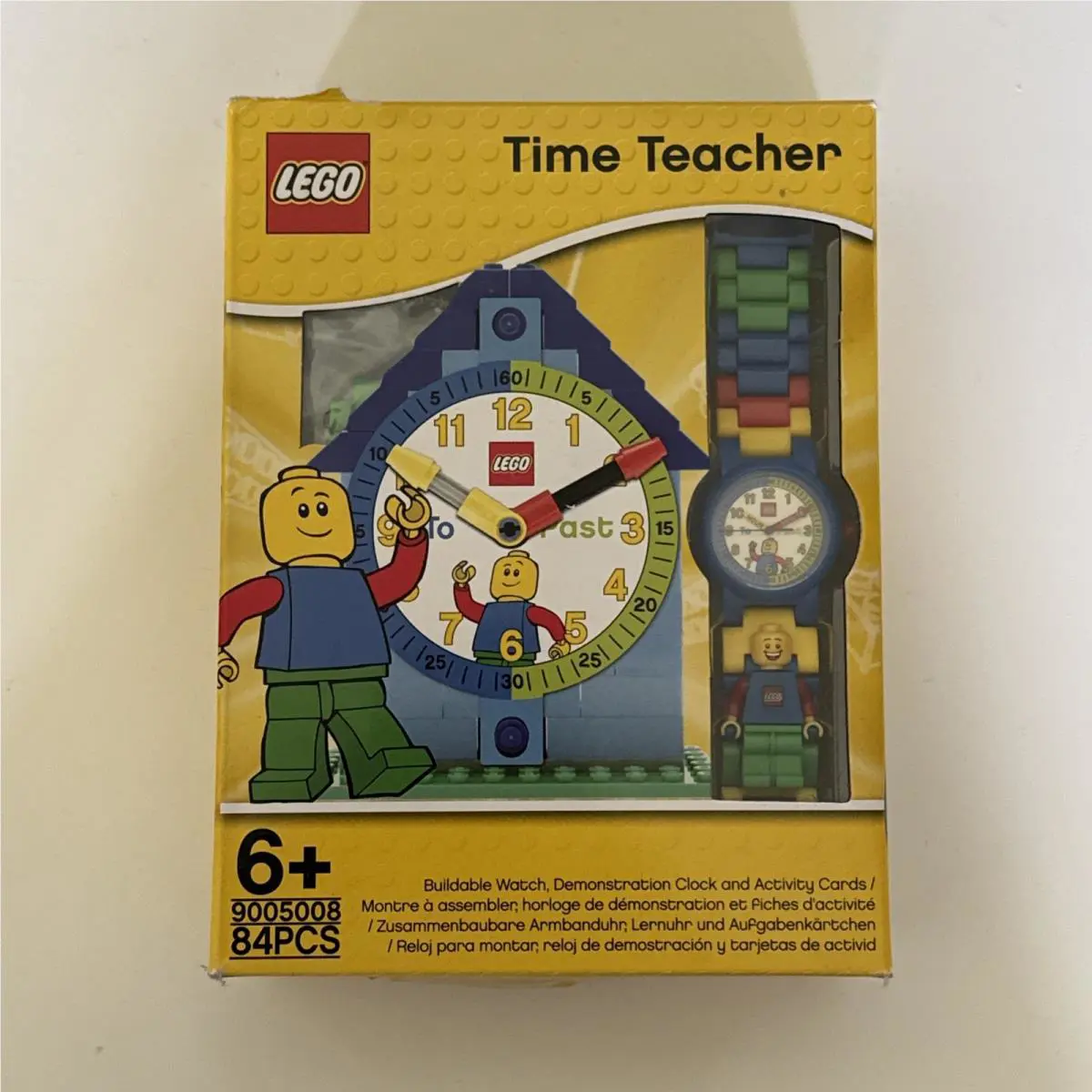 Lego Time Teacher: Buildable Watch Constructible Clock Activity Card 9005008