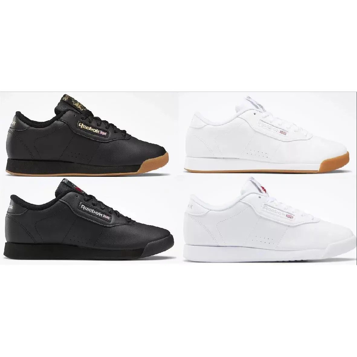 Reebok shoes - Reebok Princess - Princess - Black, black white gum 4