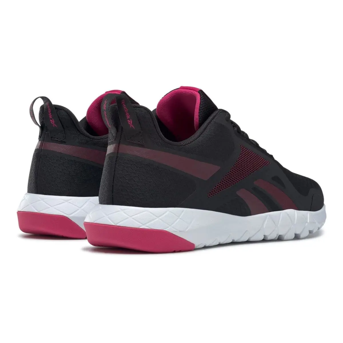 Reebok shoes - Cblack/Maroon/Purpnk 1