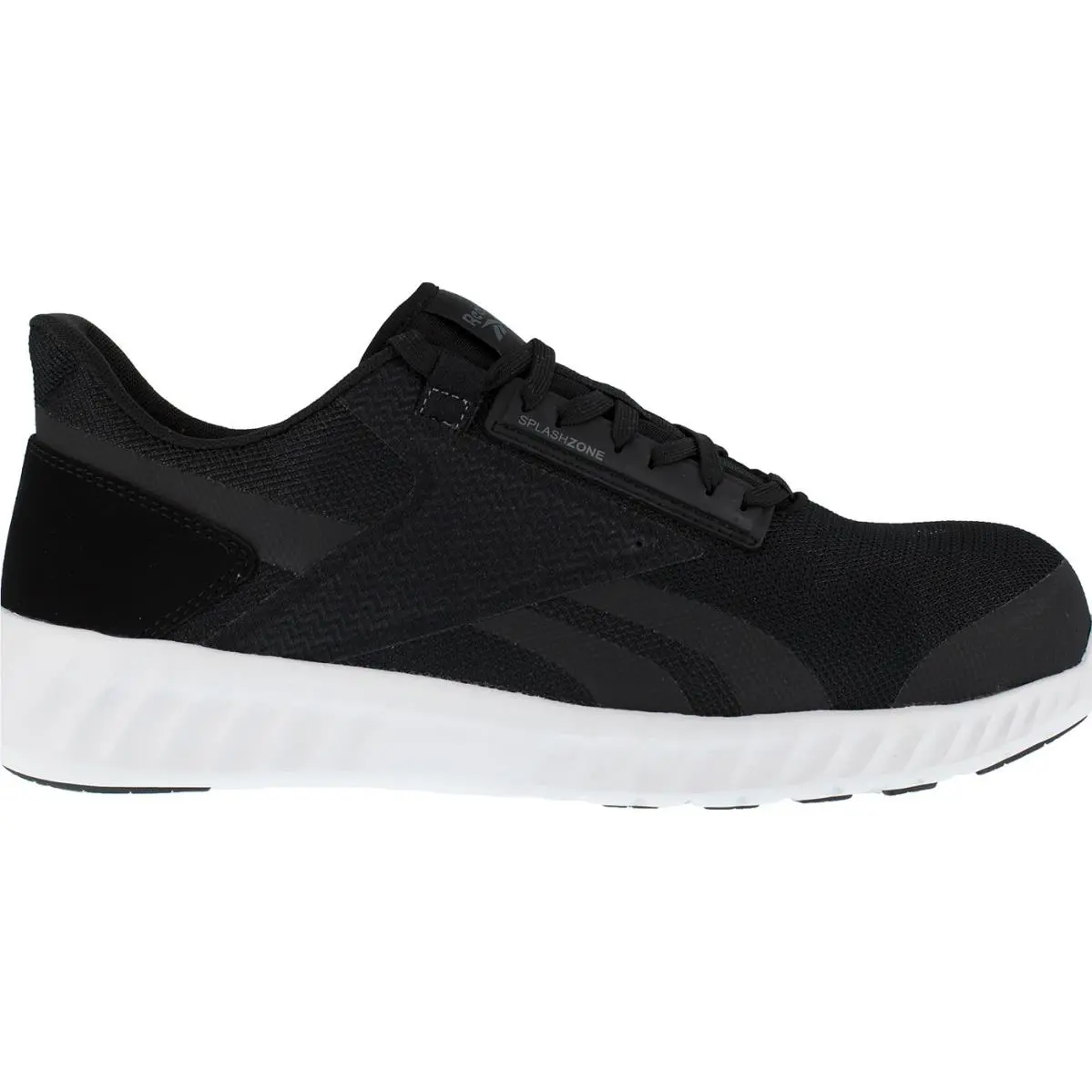 Reebok Sublite Legend Work Men`s Composite Toe Electrical Hazard Athletic Shoe - BLACK WHITE