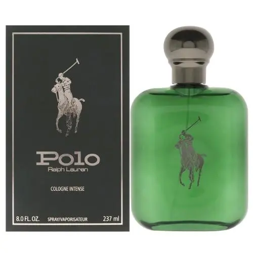 Polo Green Cologne Intense by Ralph Lauren 8 oz Cologne For Men