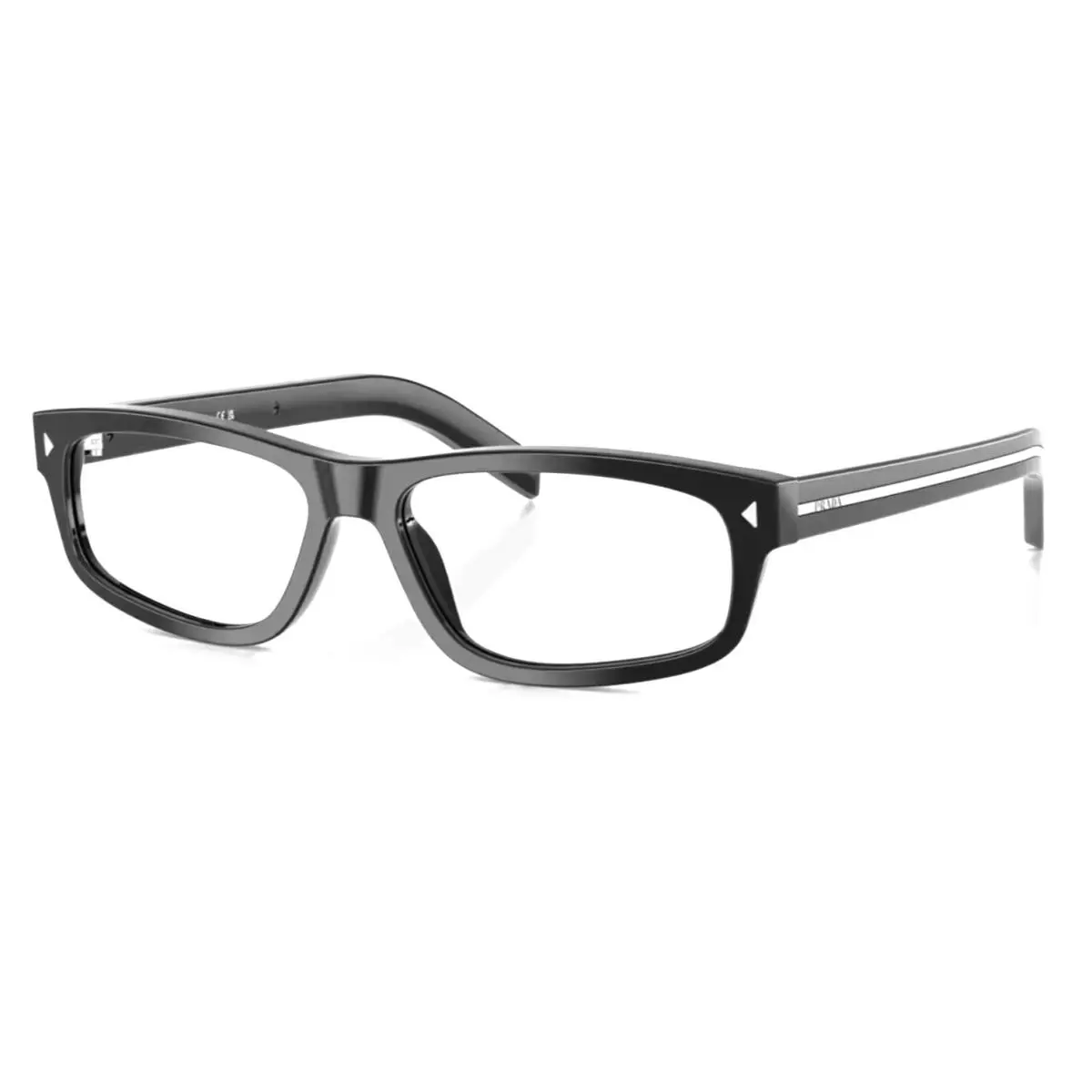 Prada Reading Glasses Vpr B02 16K-1O1 57-16 145 X-large Black Frames Readers