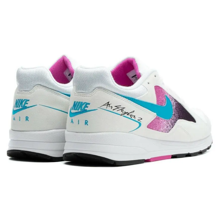 Nike shoes - Skylon II - Skylon - AO1551 110 - White/Lagoon Fuchsia/Blue 0