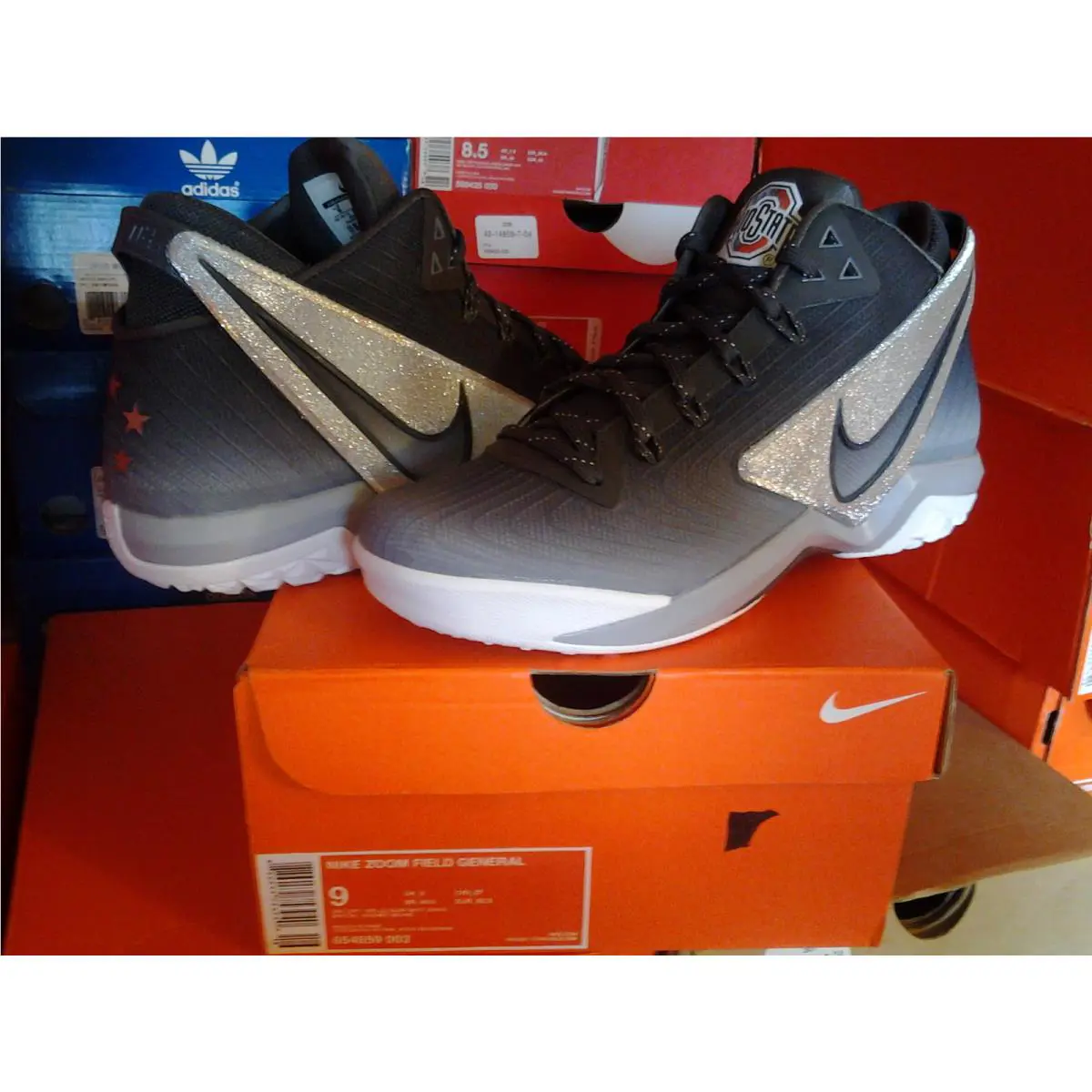 Nike shoes - Nike Air Zoom Field General - 654859 003 - Silver 0
