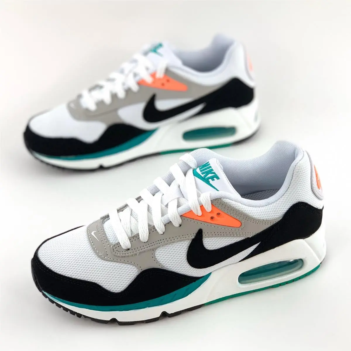 Nike shoes - Nike Air Max Correlate - Air Max Correlate - 511417-136 - White, Manufacturer: White Black New Green 12