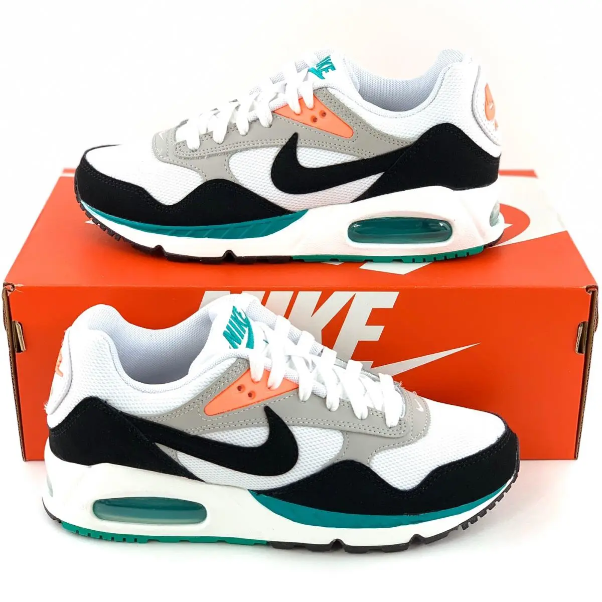 Nike shoes - Nike Air Max Correlate - Air Max Correlate - 511417-136 - White, Manufacturer: White Black New Green 11