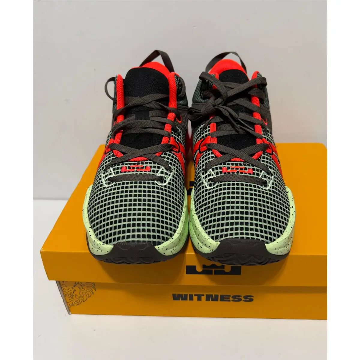Nike shoes - Black/Bright Crimson/Alligator/Barely Volt 6