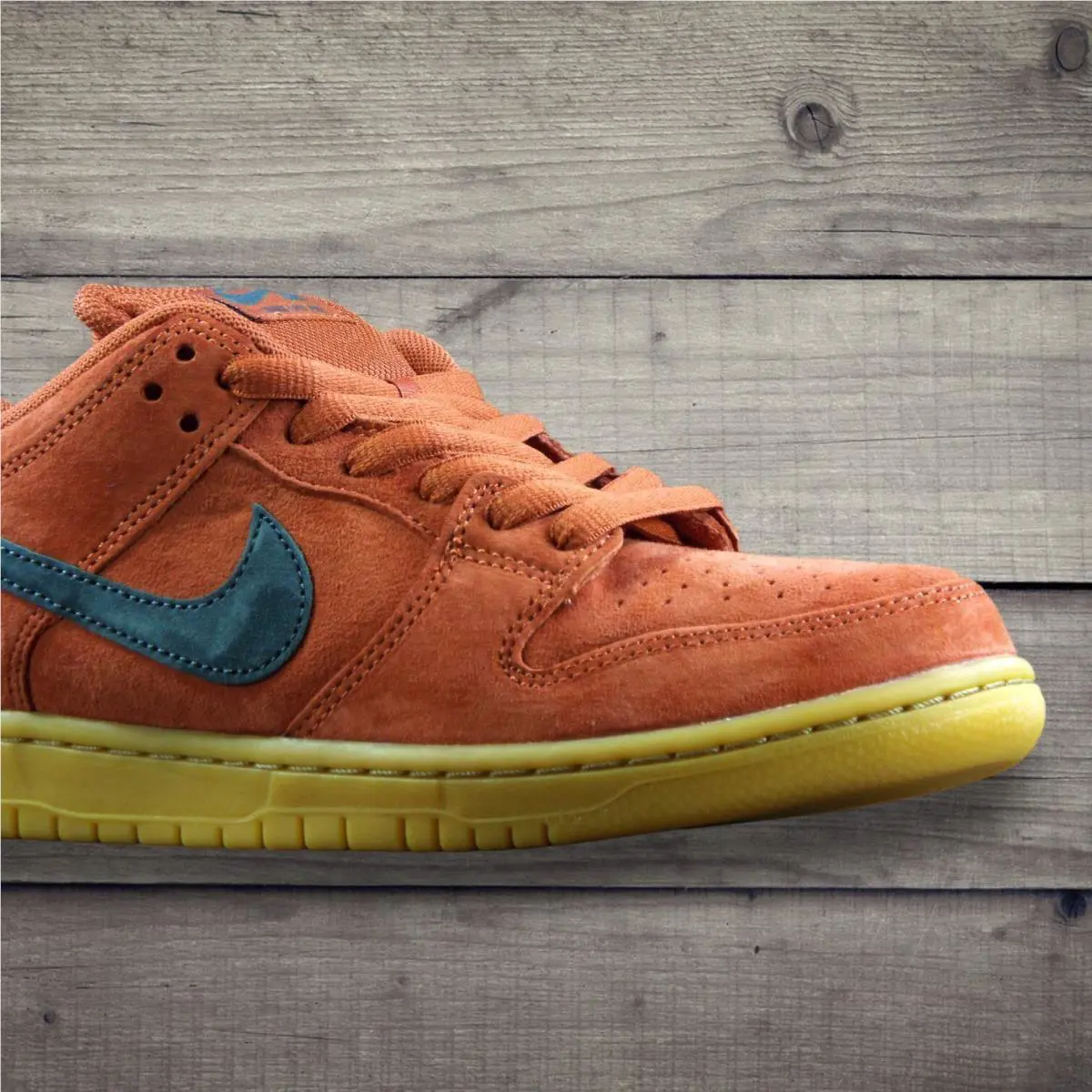 Nike shoes - Nike SB Dunk - Dunk - HF3704-800 - Burnt Sunrise/Vintage Green-Gum Light Brown 5