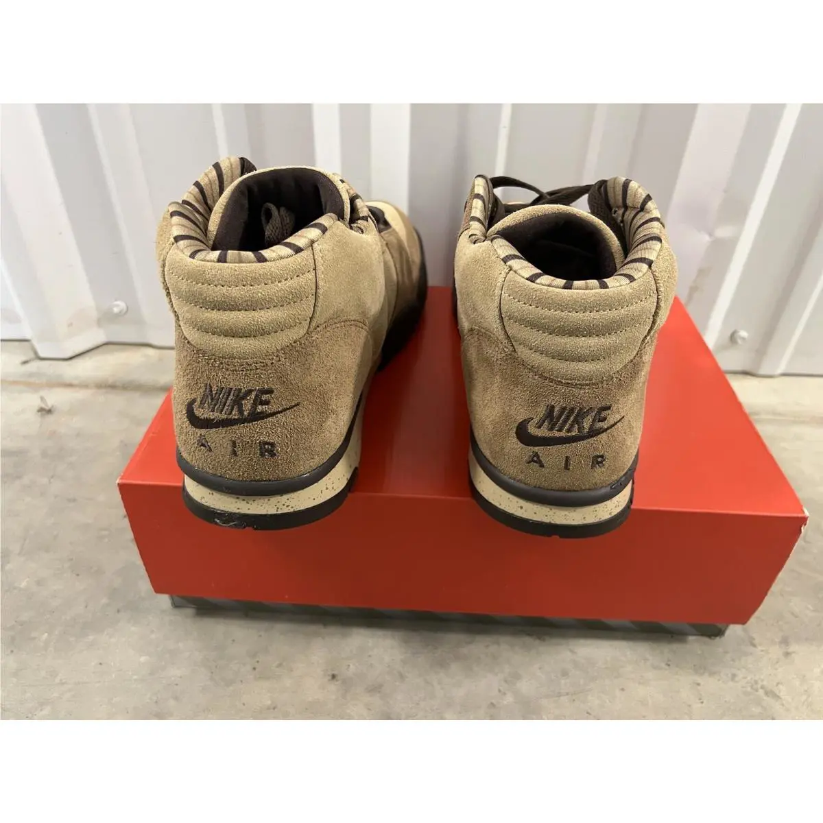 Nike shoes - Nike Air Trainer 1 - Air Trainer - DV6998-200 - Hay/Baroque Brown-Taupe-Varsity Red 8