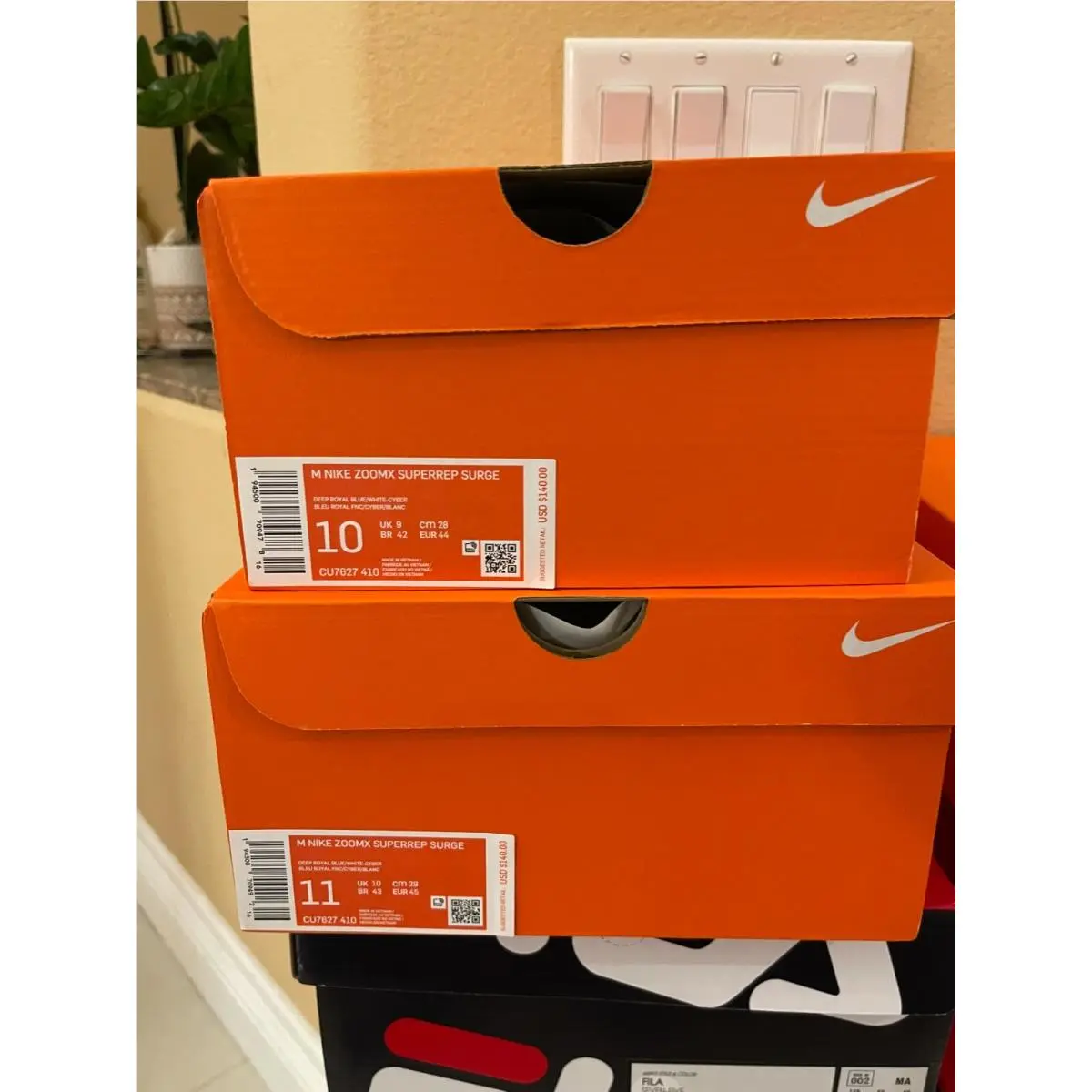 Nike shoes - ZoomX SuperRep Surge - ZoomX SuperRep Surge - CU7627-410 - Deep Royal Blue/Cyber/Bright Mango/White 1