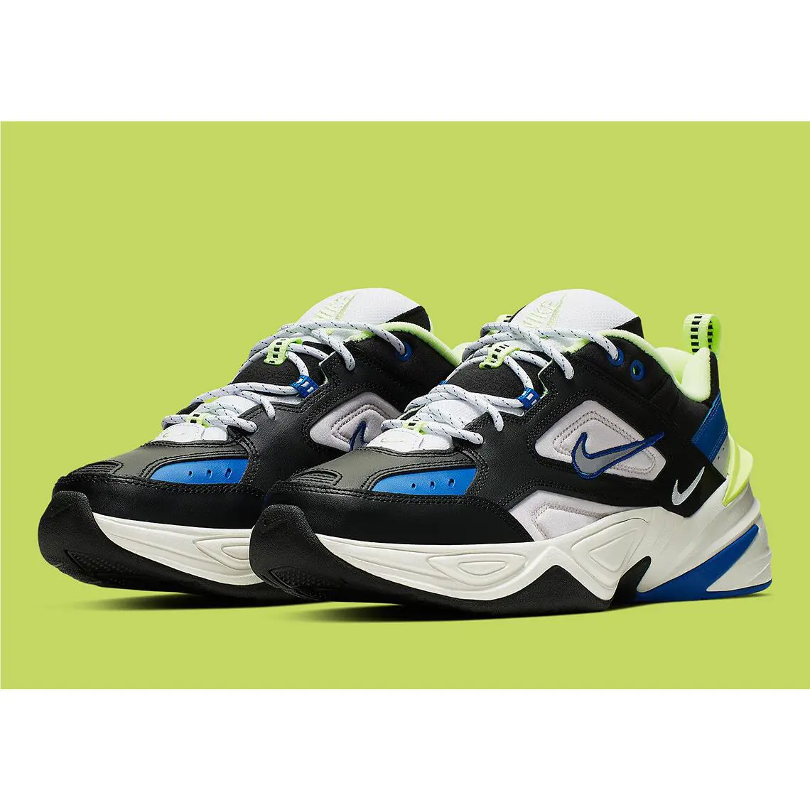 Nike shoes - m2K Teckno - Teckno - Black/Varsity Royal/Volt 1