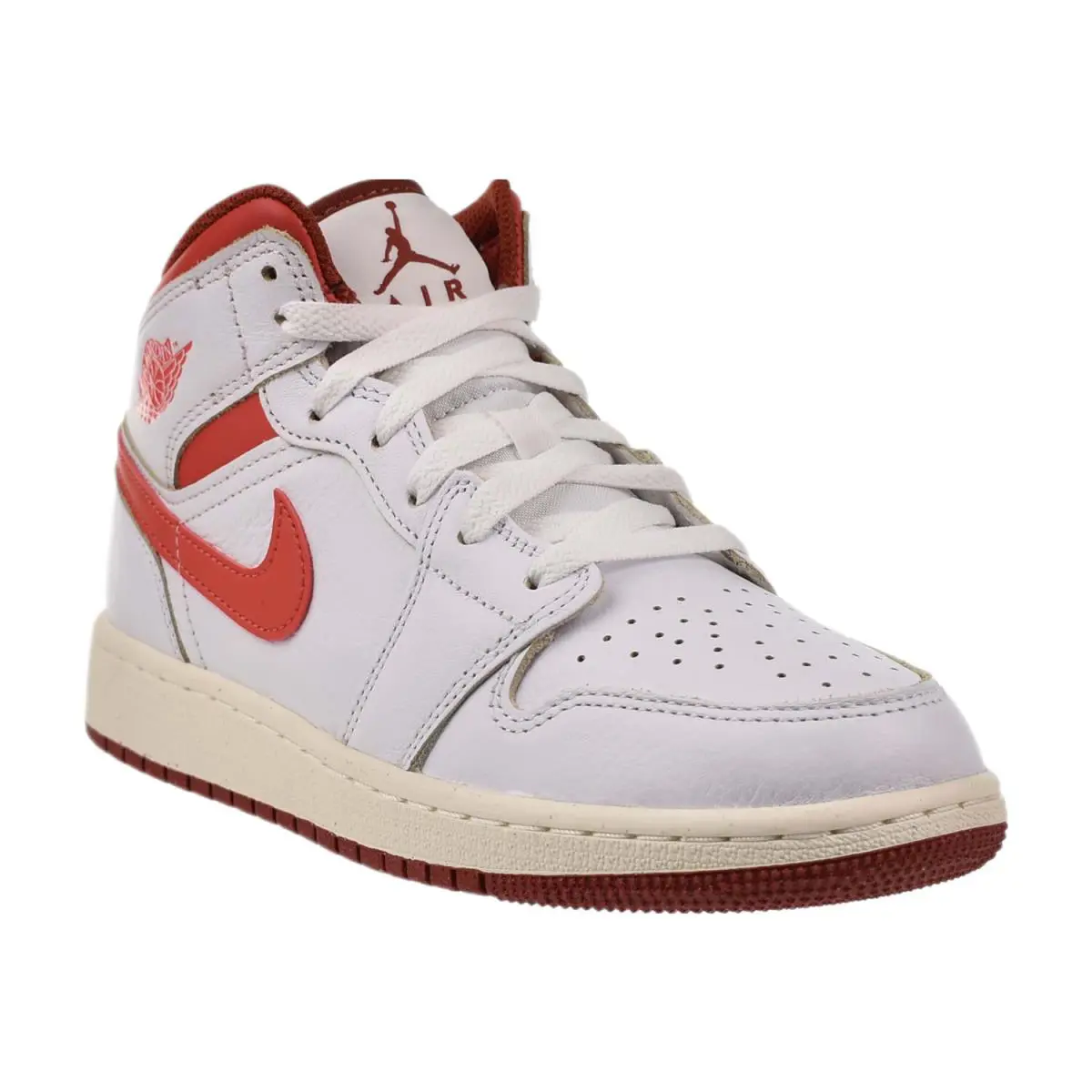 Nike shoes - White-Lobster-Dune Red 0
