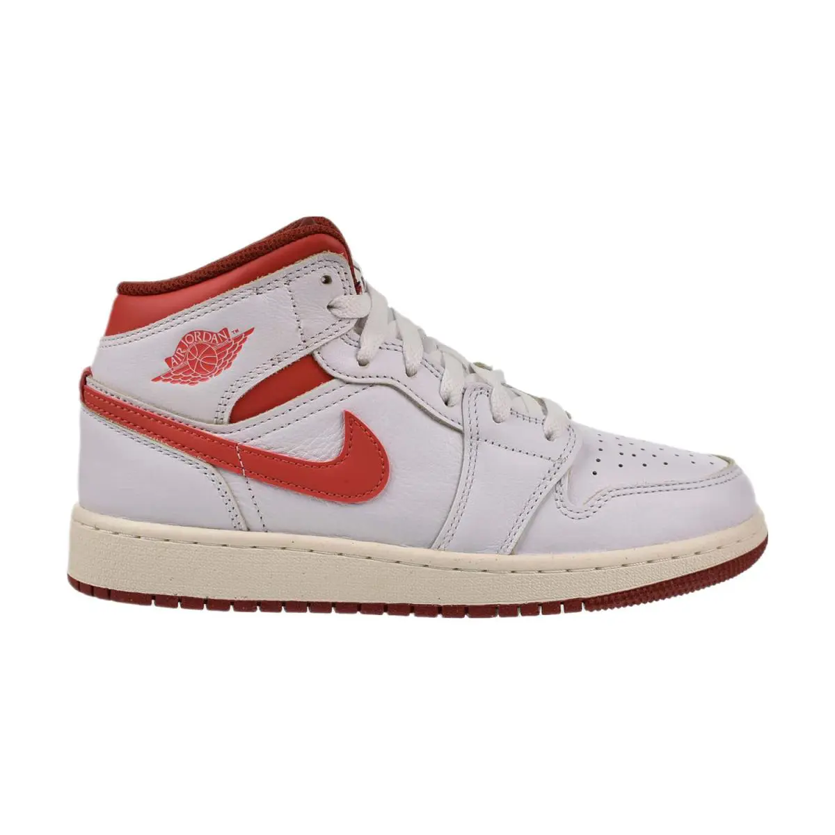 Nike shoes - White-Lobster-Dune Red 5