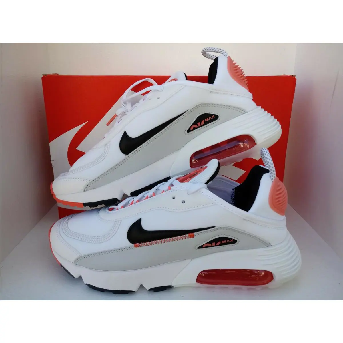 Nike shoes - Nike Air Max 2090 - Air Max - DH8309-100 - white/black-magic ember 11