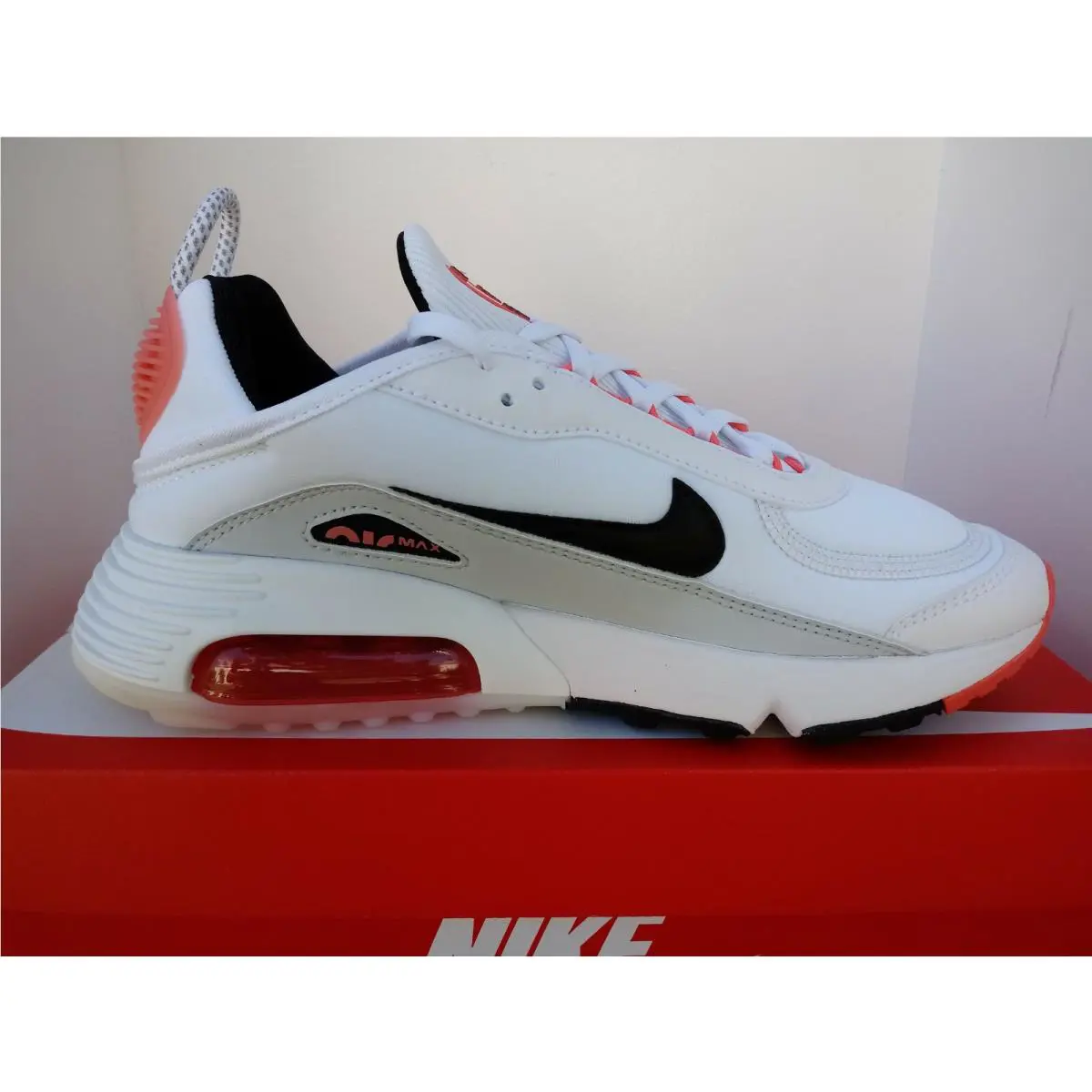Nike shoes - Nike Air Max 2090 - Air Max - DH8309-100 - white/black-magic ember 10