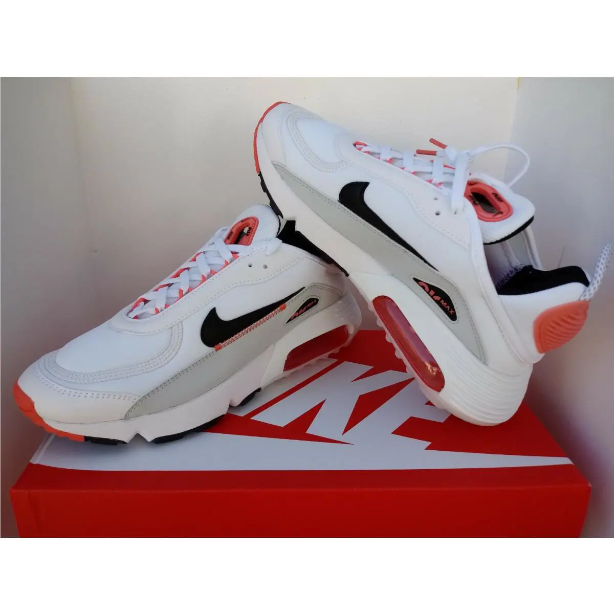 Nike shoes - Nike Air Max 2090 - Air Max - DH8309-100 - white/black-magic ember 0