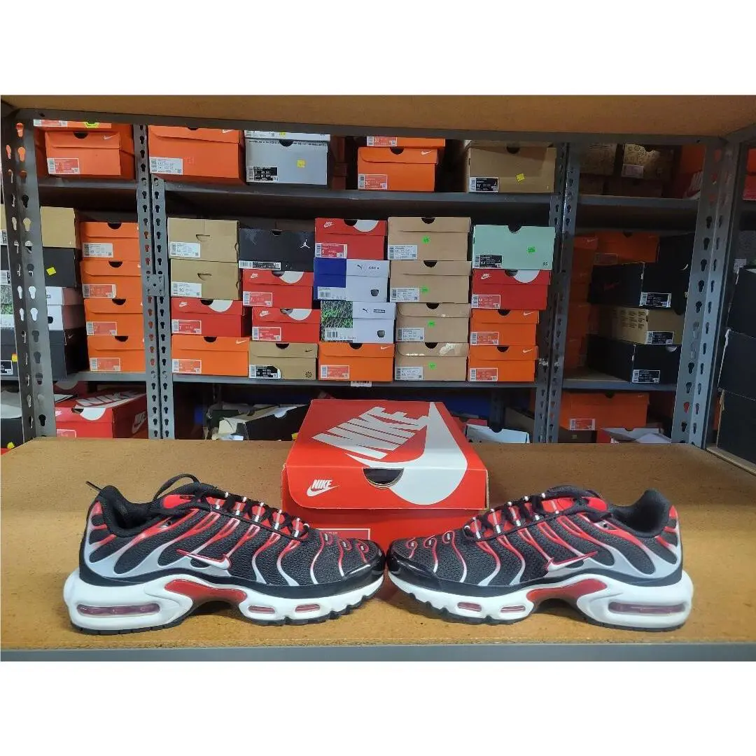 Nike shoes - Nike Air Max Plus - Air Max Plus - DM0032-004 - Black White University Red 1