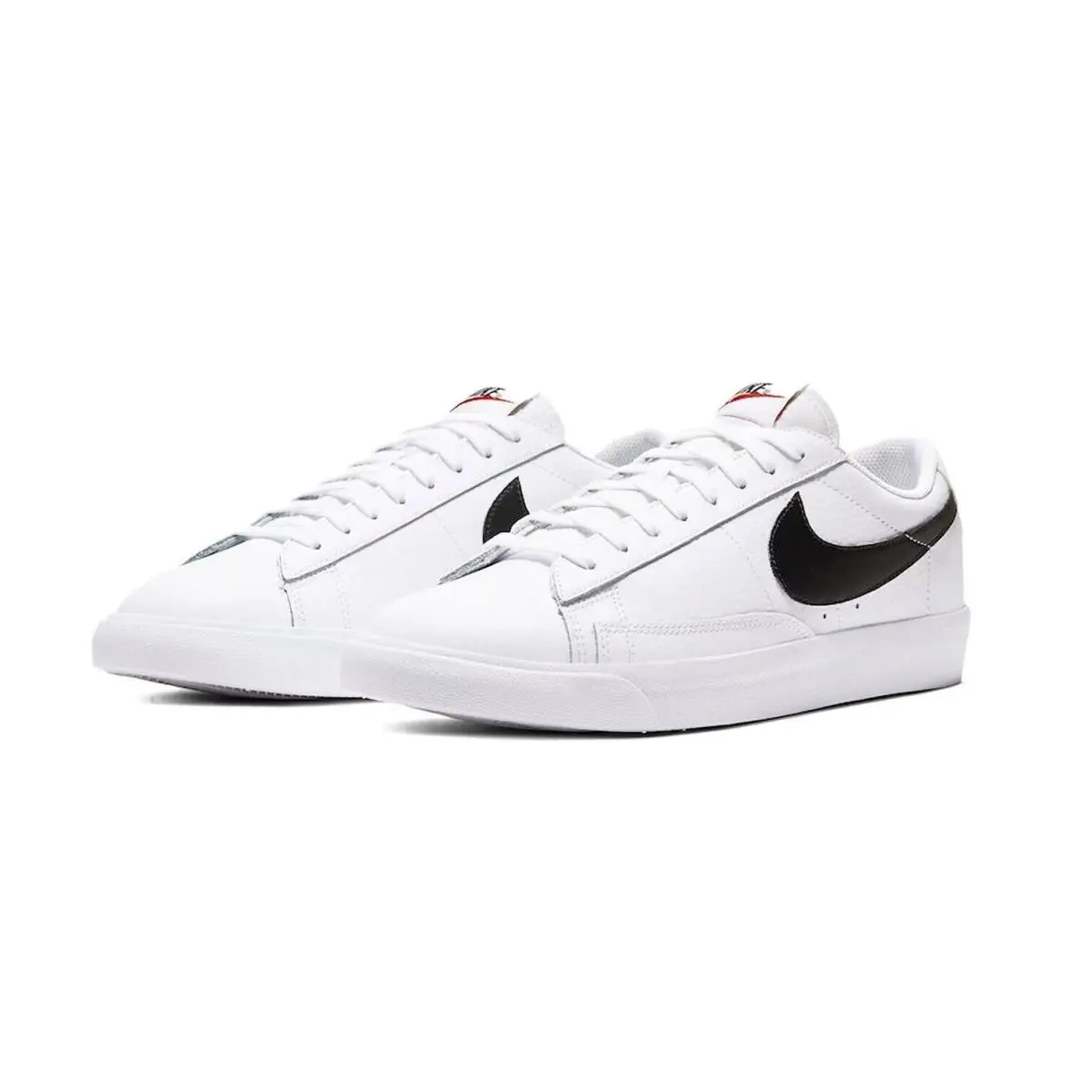 Nike shoes - Nike Blazer Low Leather - Blazer Low Leather - CZ1089-100 - White/Black/Orange 1