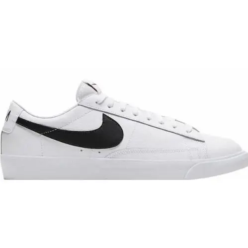 Nike shoes - Nike Blazer Low Leather - Blazer Low Leather - CZ1089-100 - White/Black/Orange 4