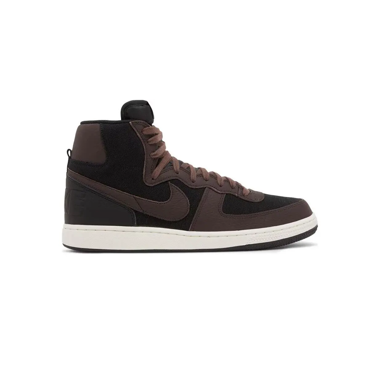 Nike Men`s Terminator High SE FD0651-001 Velvet Brown/white SZ 3-15 - Velvet Brown/White