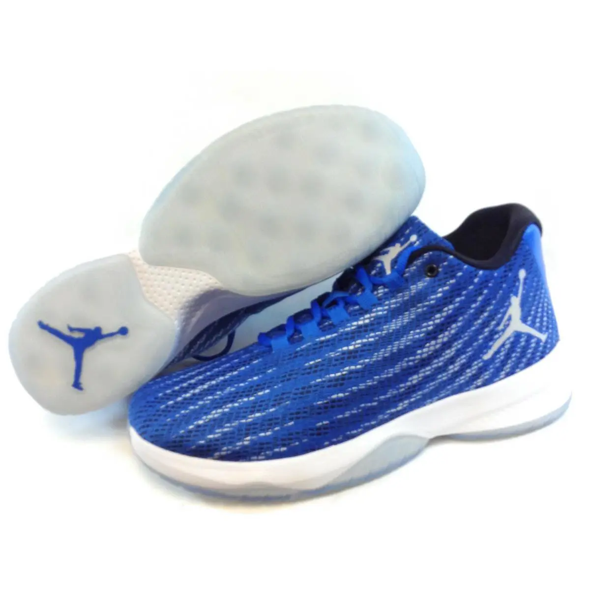 Mens Nike Jordan B.fly 881444 402 Soar Blue White Black Sneakers Shoes - Blue, Manufacturer: Blue