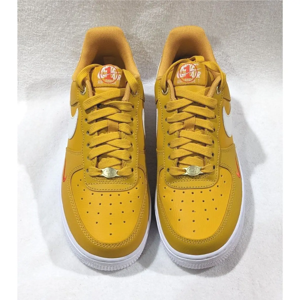 Nike shoes - Nike Air Force 1 `07 SE - DQ7582-700 - Yellow Ochre/Sail/White 15