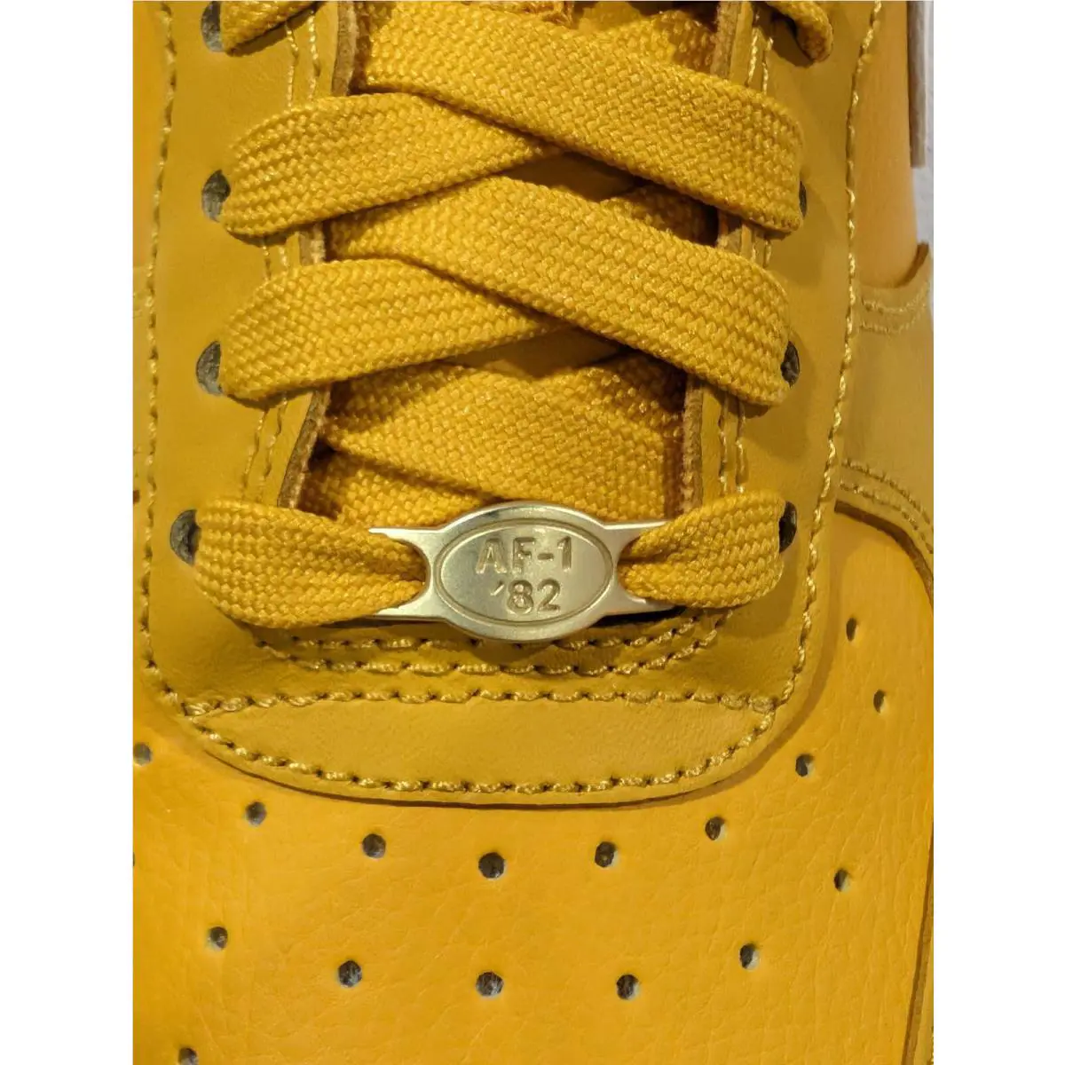Nike shoes - Nike Air Force 1 `07 SE - DQ7582-700 - Yellow Ochre/Sail/White 8