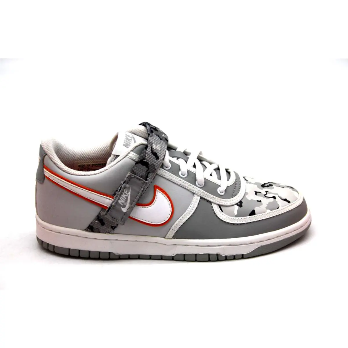 Nike Vandal Low GS Nutral Grey/white-black Camo Big Kids Shoe - NUTRAL GREY/WHITE-BLACK CAMO