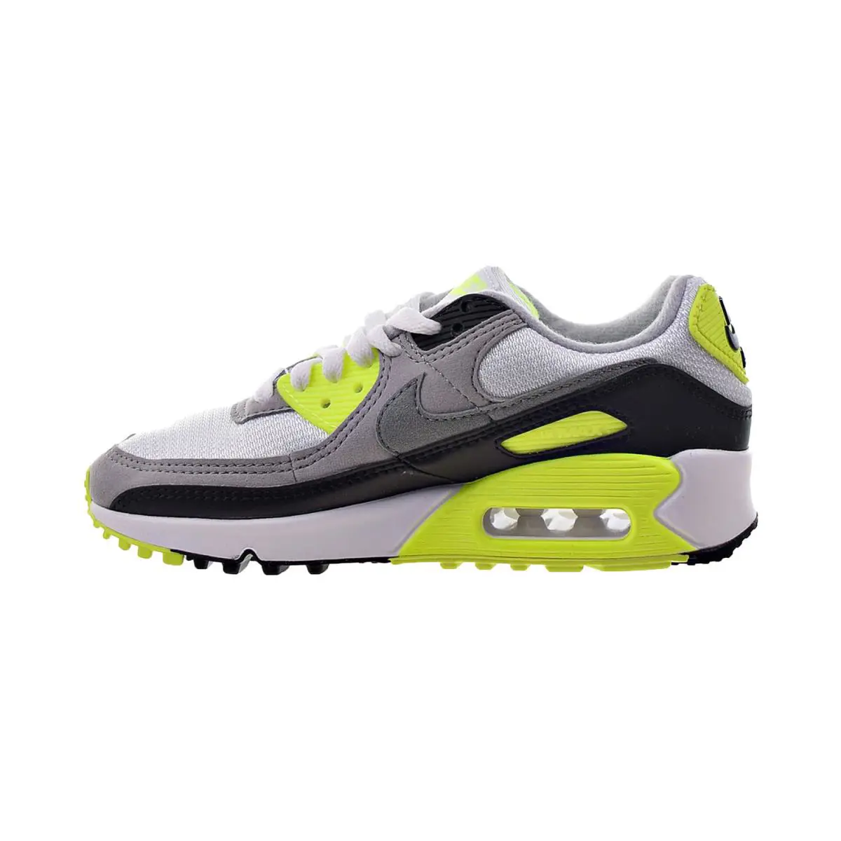 Nike shoes - White-Grey-Volt 2