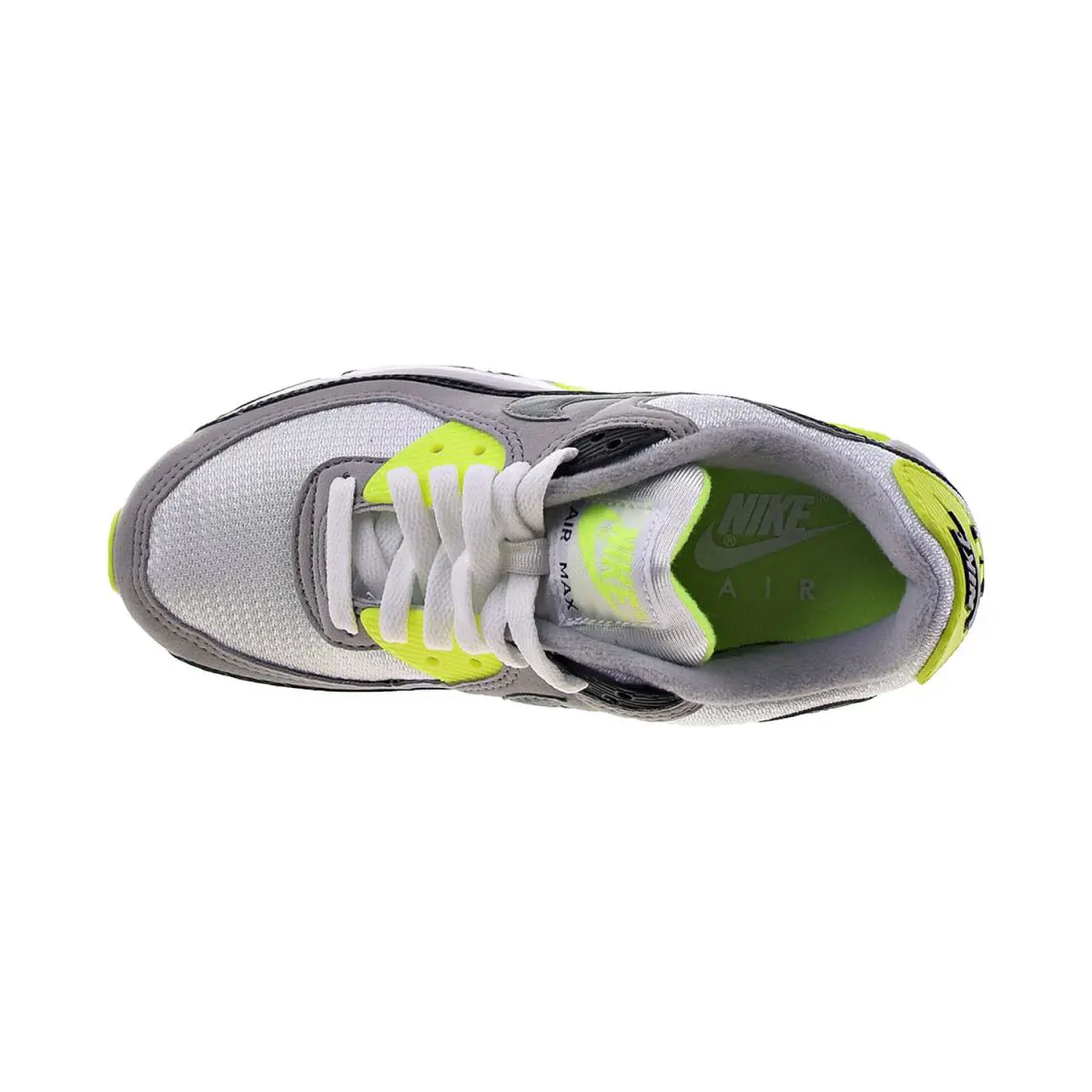 Nike shoes - White-Grey-Volt 3