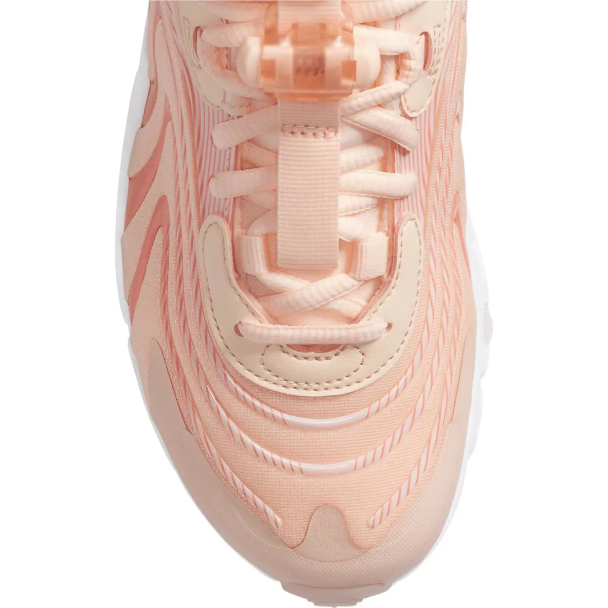 Nike shoes - NIKE AIR MAX 270 REACT ENG - CK2608-800 - CRIMSON TINT/WHITE-LIGHT VIOLET 9
