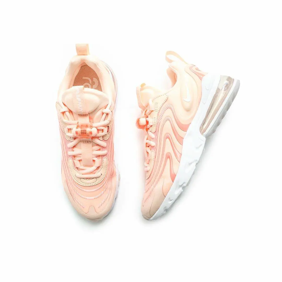 Nike shoes - NIKE AIR MAX 270 REACT ENG - CK2608-800 - CRIMSON TINT/WHITE-LIGHT VIOLET 10