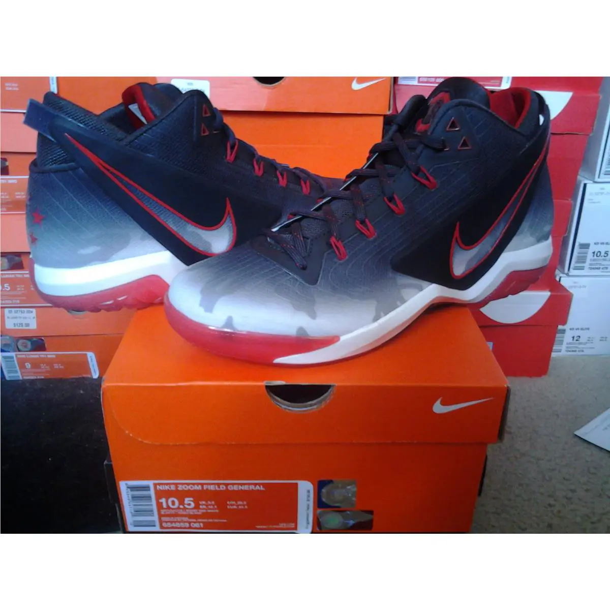 Nike shoes - Nike Air Zoom Field General - 654859 061 - Gray 0